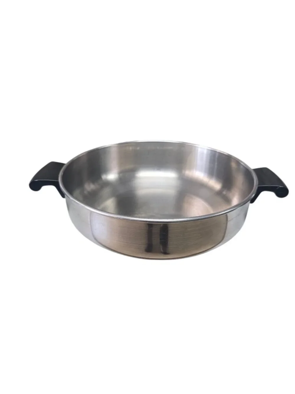 Amway Queen 6‑Cup Egg Poacher Tray with Egg Cups, Pan & Lid Stainless Steel Set